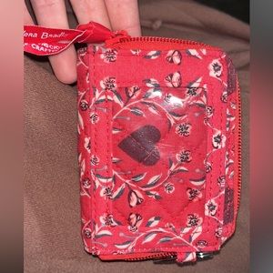 Valentine’s day edition Vera Bradley wallet.